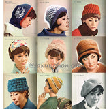 自分で編める毛糸の帽子