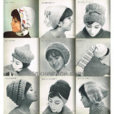 自分で編める毛糸の帽子