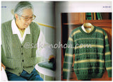 シニアが着るニット