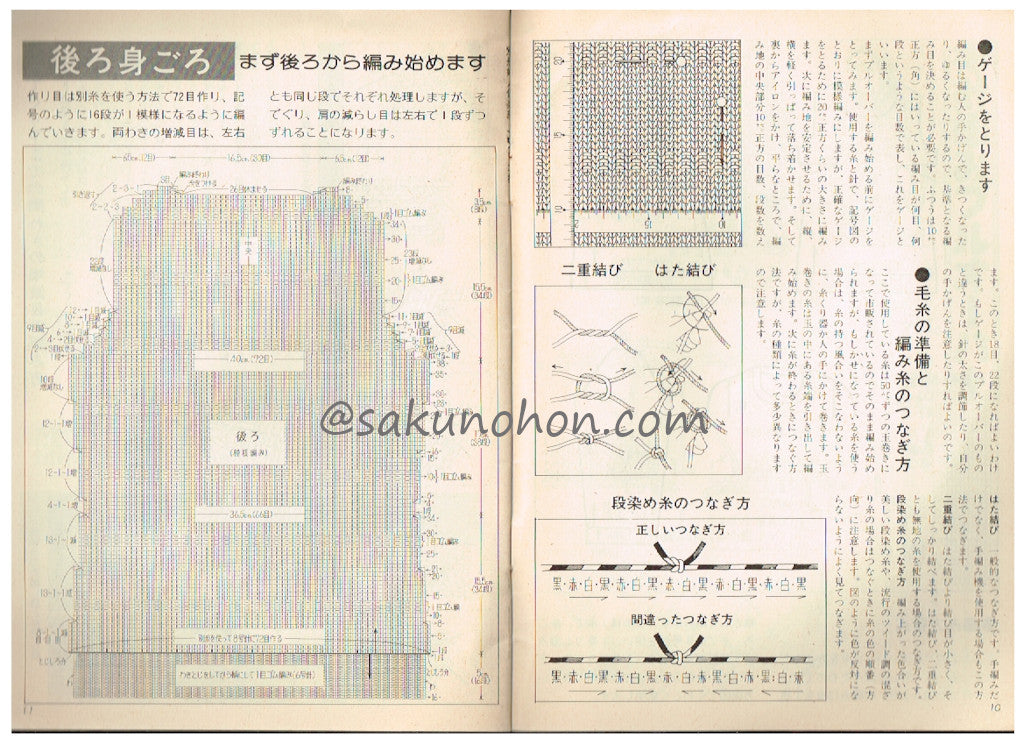 編みながら学ぶやさしい独習書 昭和50年別冊婦人俱楽部秋号特別付録